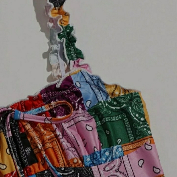 SOLD ON MERCARI!!! Beautiful Patchwork Dress - Picture 3 of 4